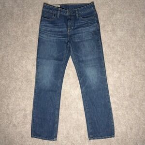 Polo Ralph Lauren Authentic Dungaree Denim Jeans Size 14 Boys Blue Cotton Preppy